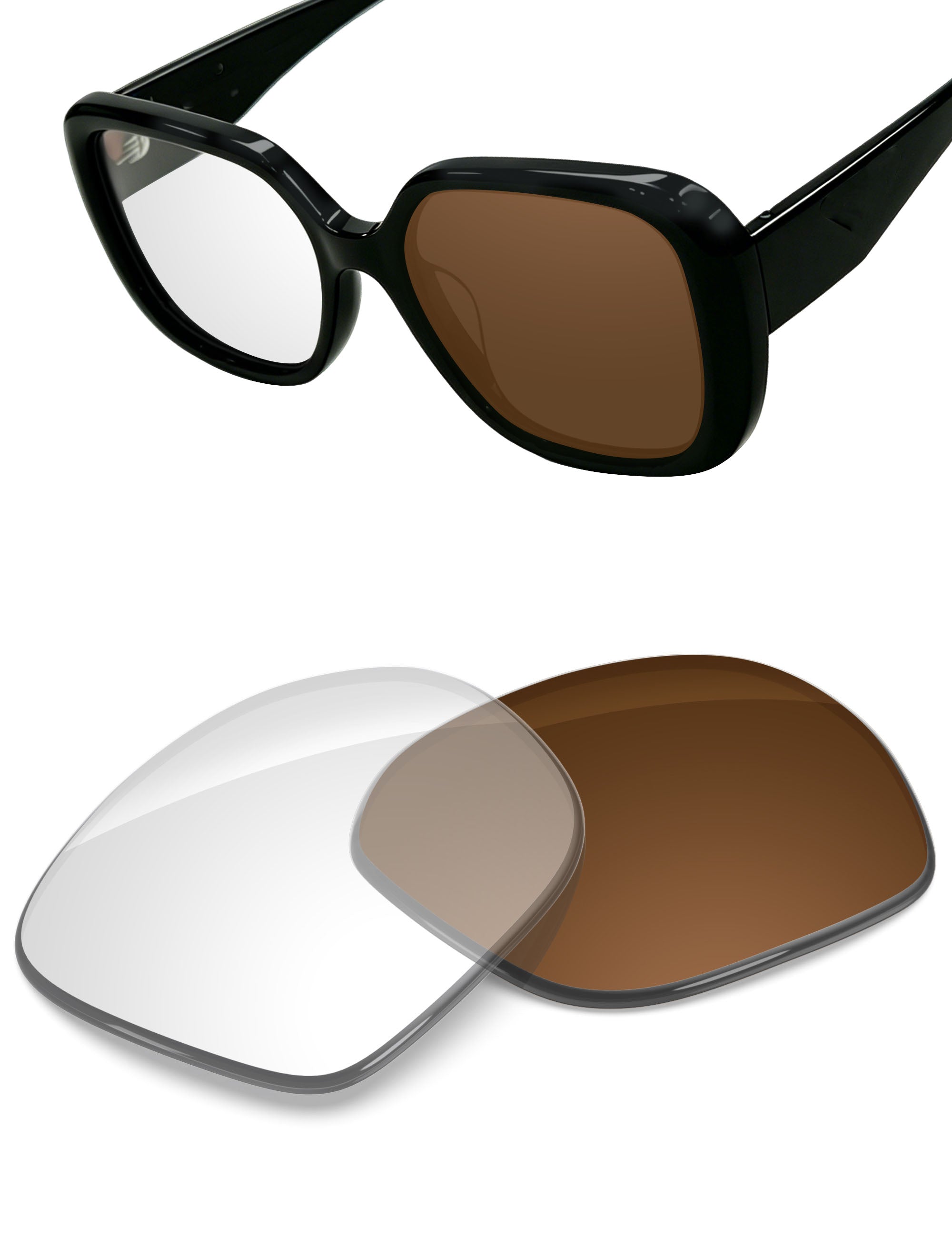 Adapt Brown Photochromic-Non-Polarized
