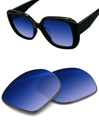 Aqua Blue Gradient-Non-Polarized