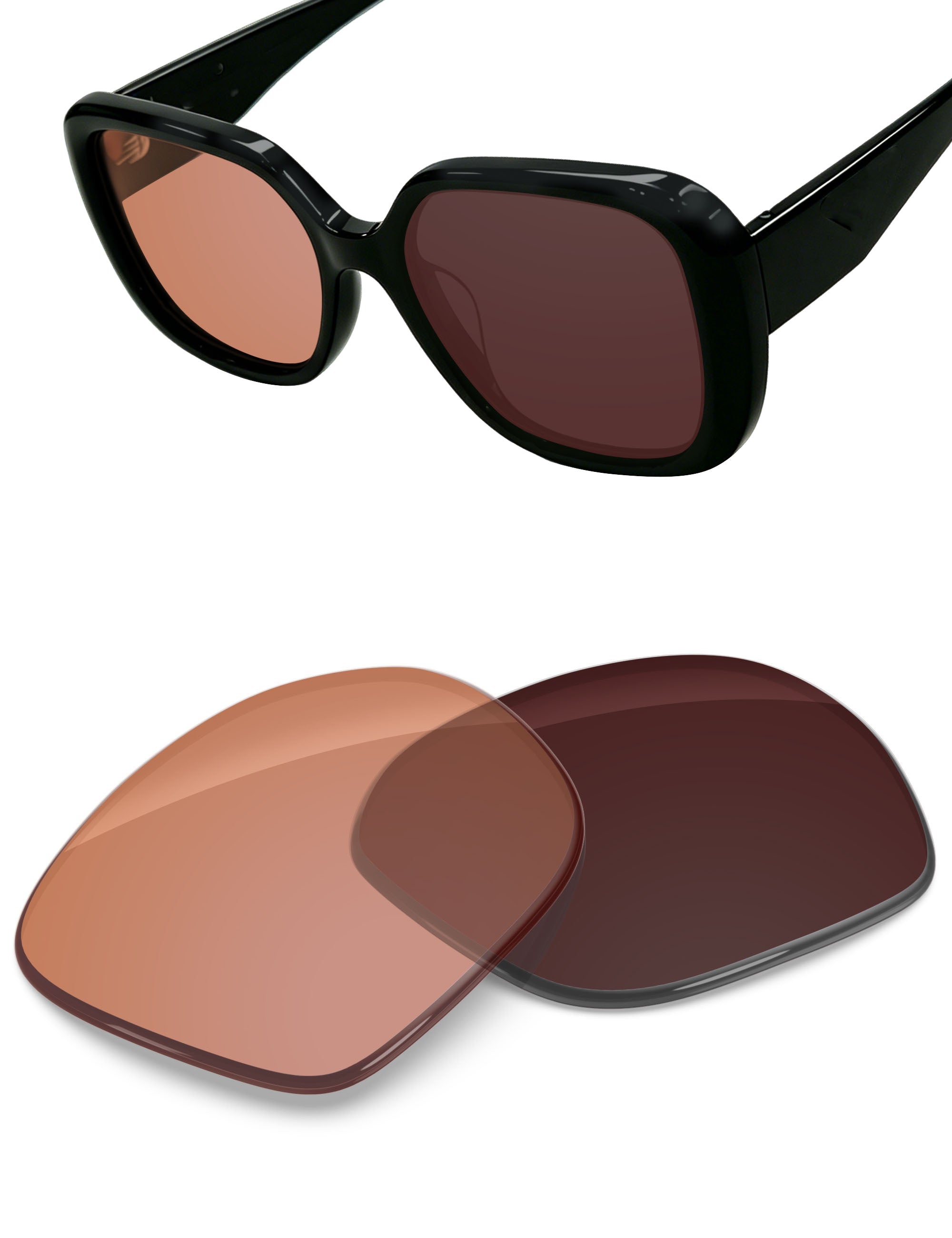 Orange Tint Photochromic-Non-Polarized