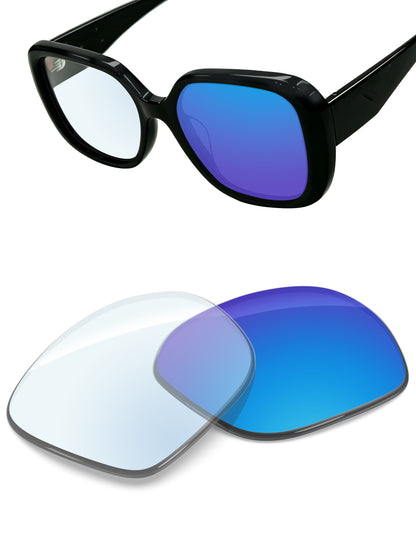 Sky Blue FlashMirror™ Photochromic-Non-Polarized