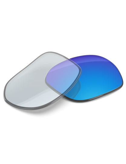 Sky Blue FlashMirror™ Photochromic-Non-Polarized