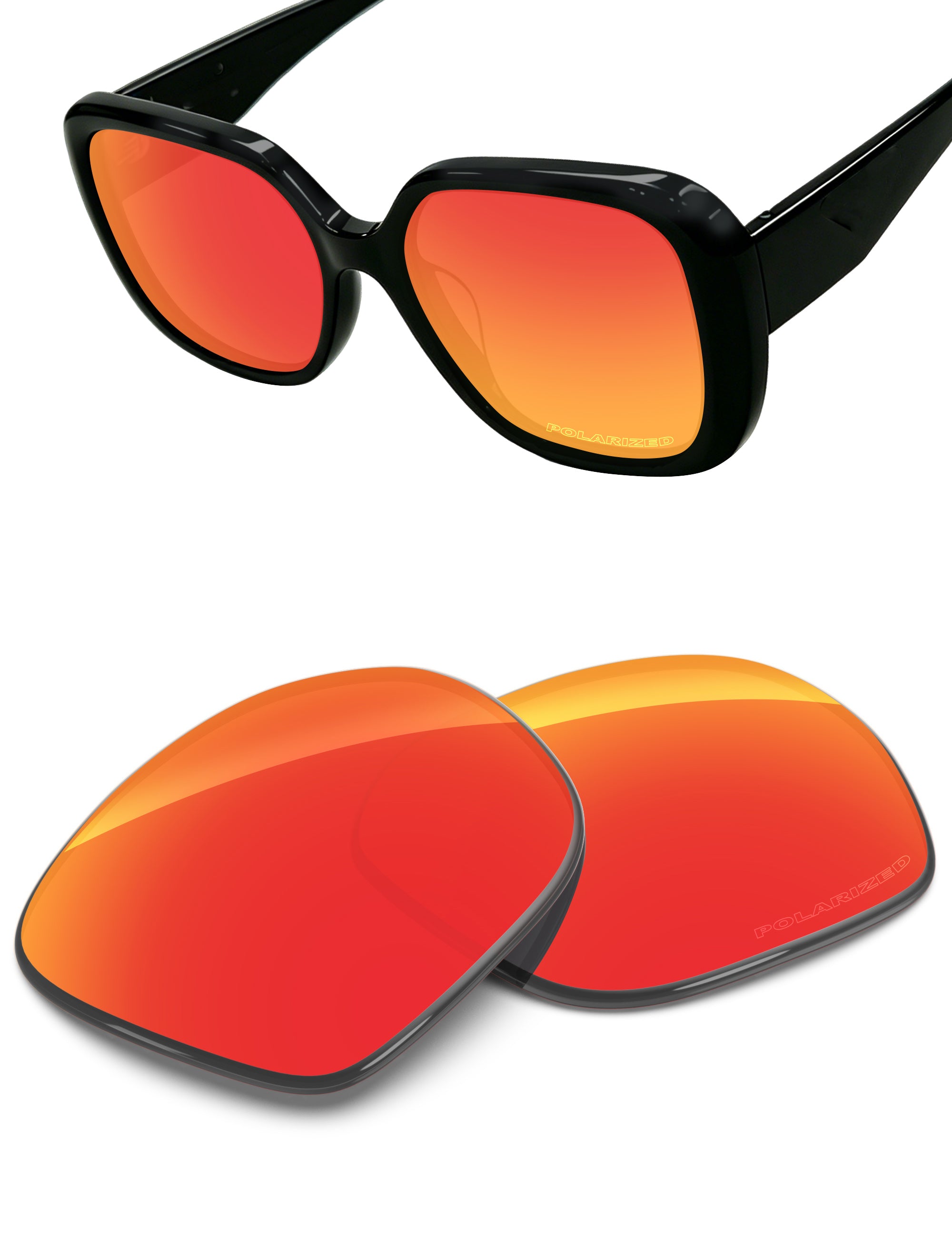 Fire Red FlashMirror™-Polarized