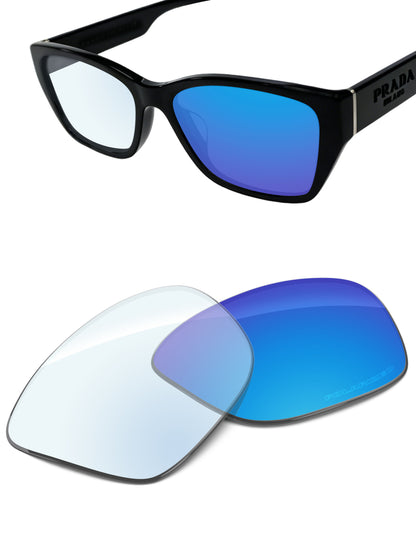 Sky Blue FlashMirror™ Photochromic-Non-Polarized