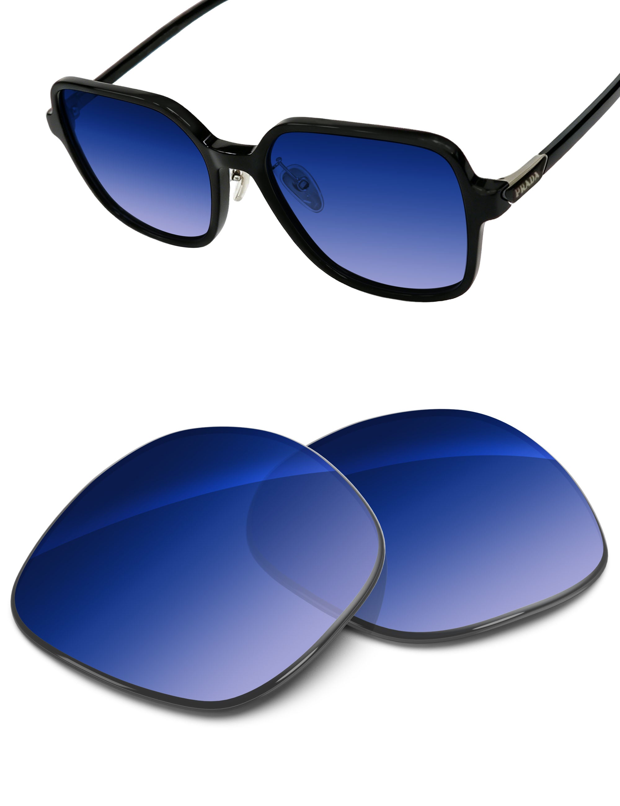 Aqua Blue Gradient-Non-Polarized