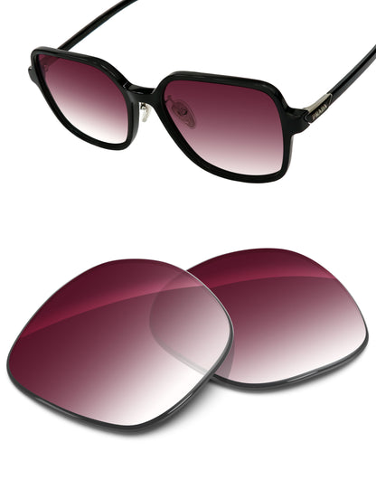 Wine Red Gradient-Non-Polarized