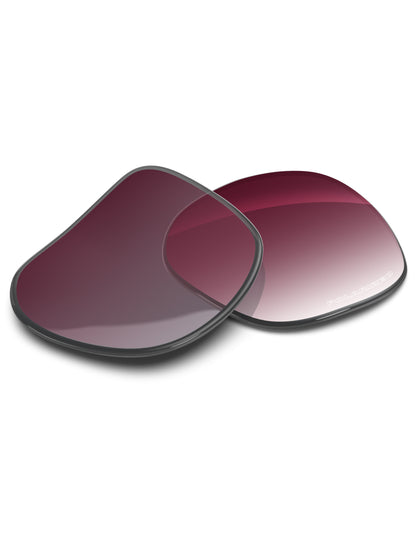 Wine Red Gradient-Non-Polarized