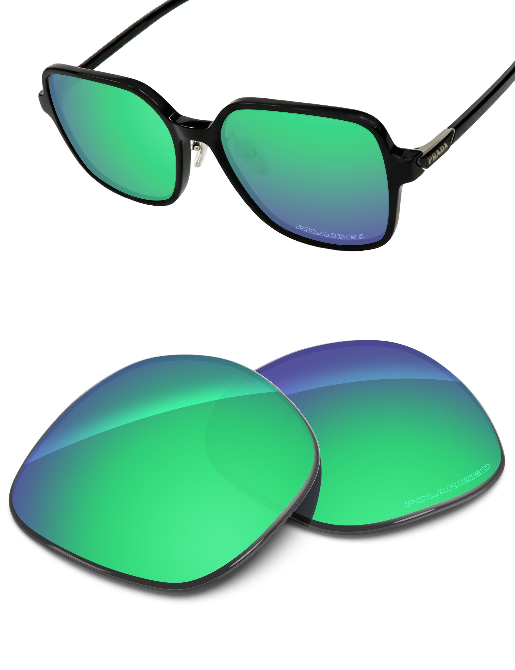 Emerald Green FlashMirror™-Polarized