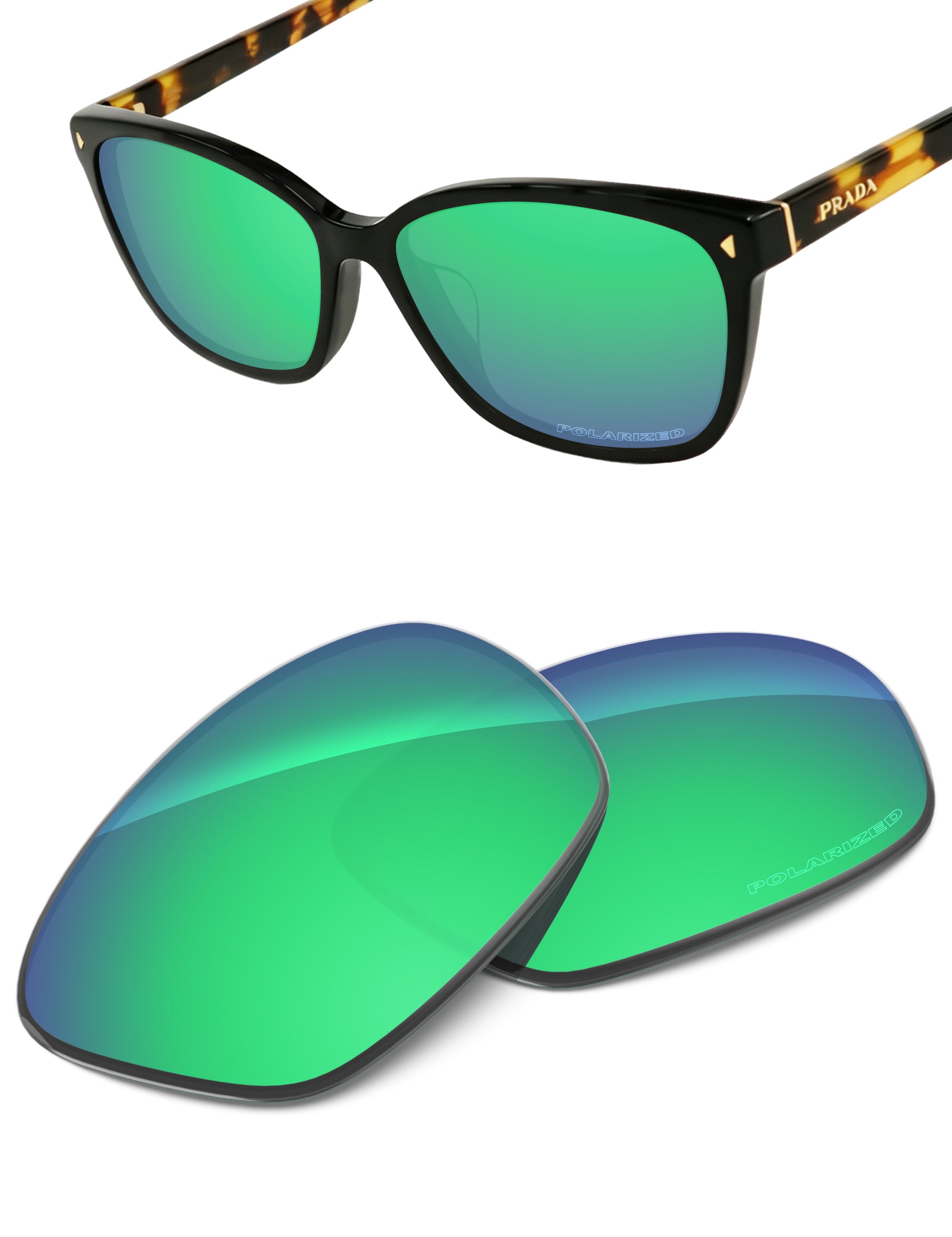 Emerald Green FlashMirror™-Polarized