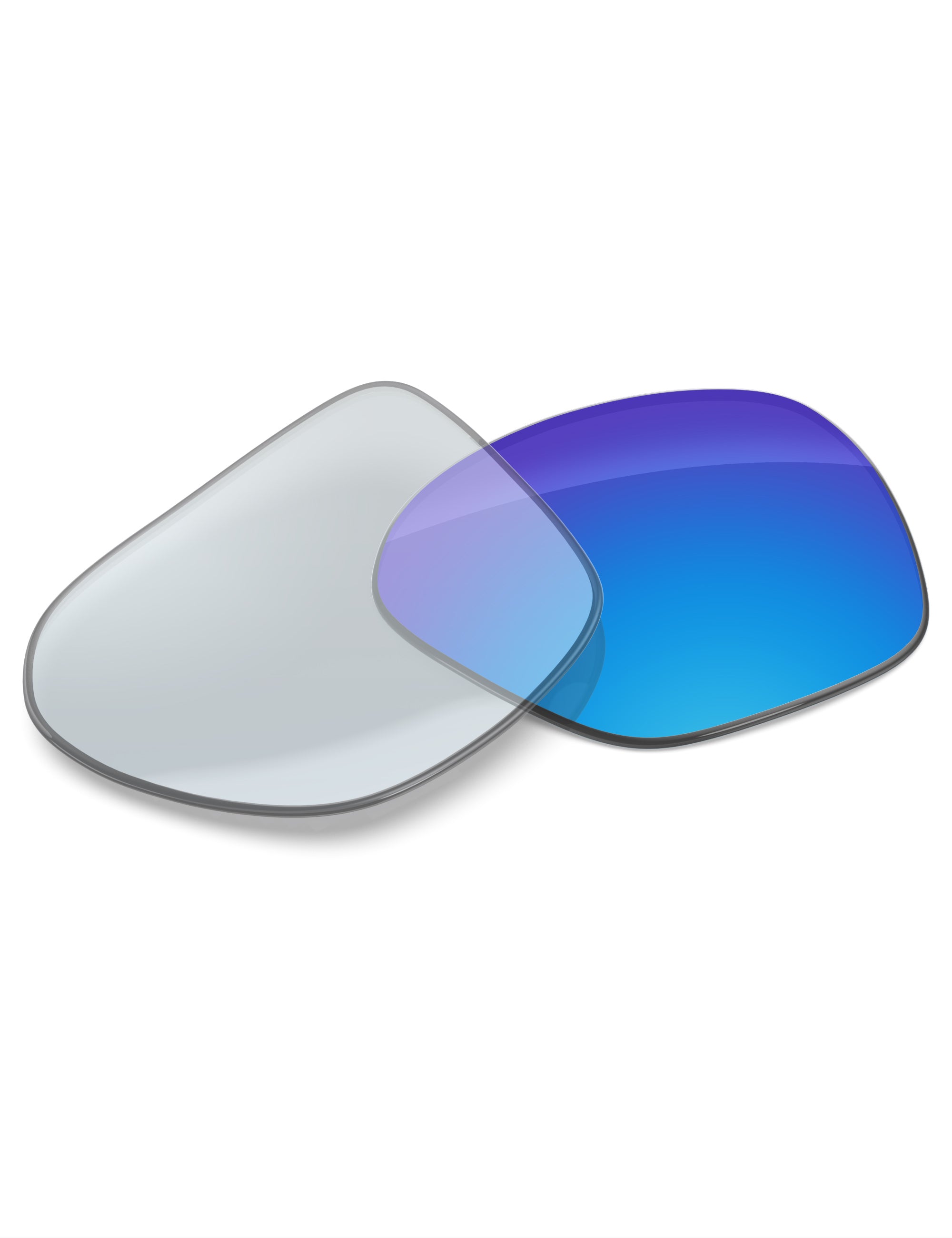Sky Blue FlashMirror™ Photochromic-Non-Polarized
