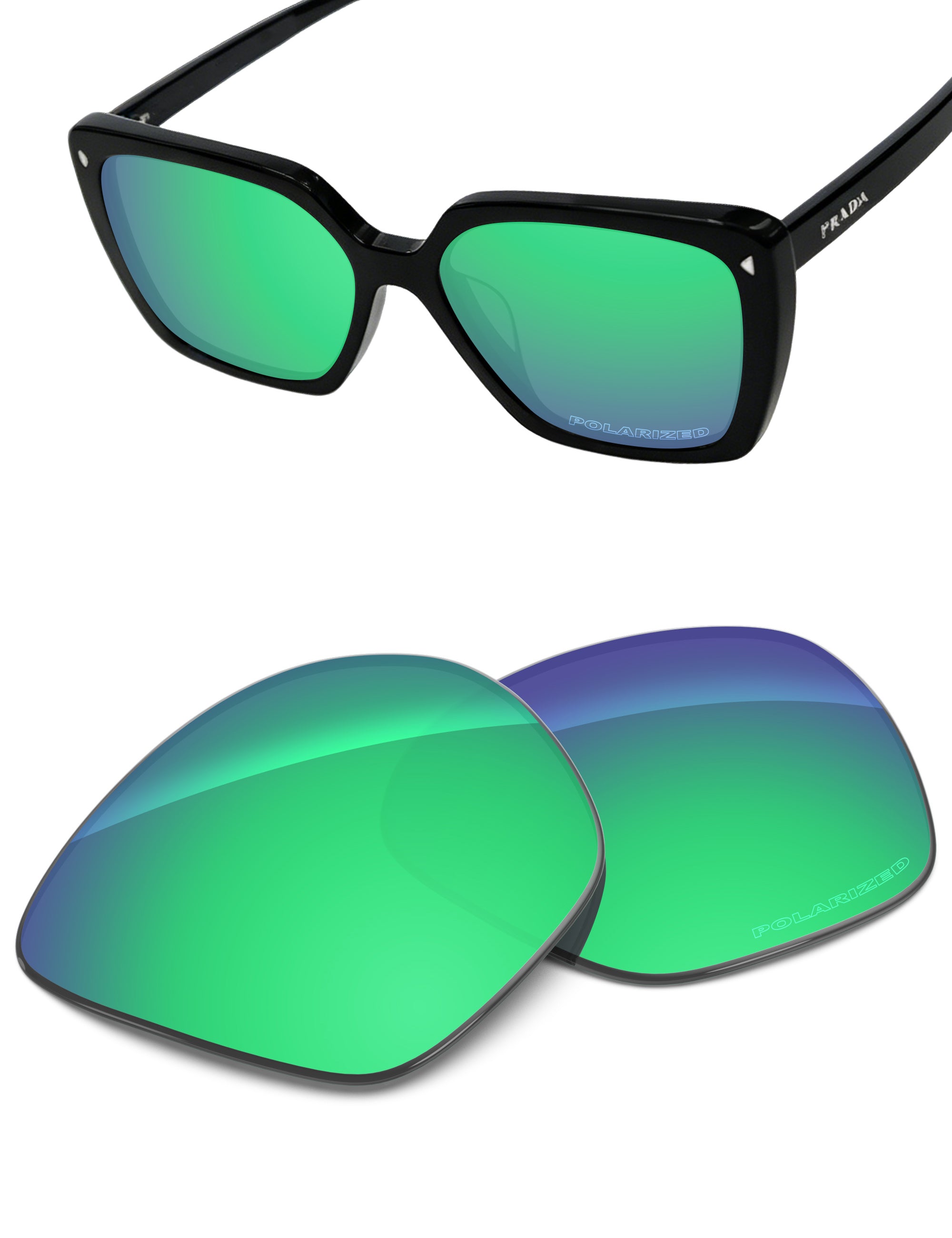 Emerald Green FlashMirror™-Polarized