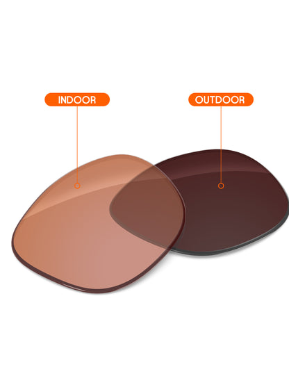Orange Tint Photochromic-Non-Polarized
