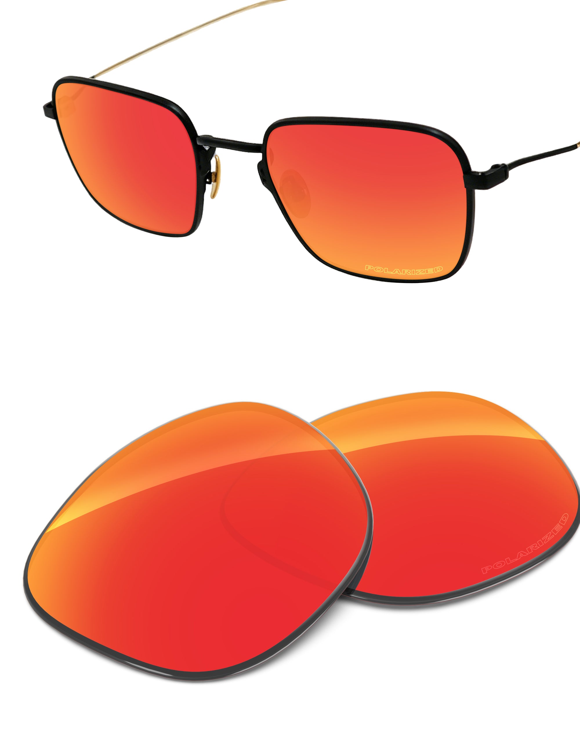 Fire Red FlashMirror™-Polarized