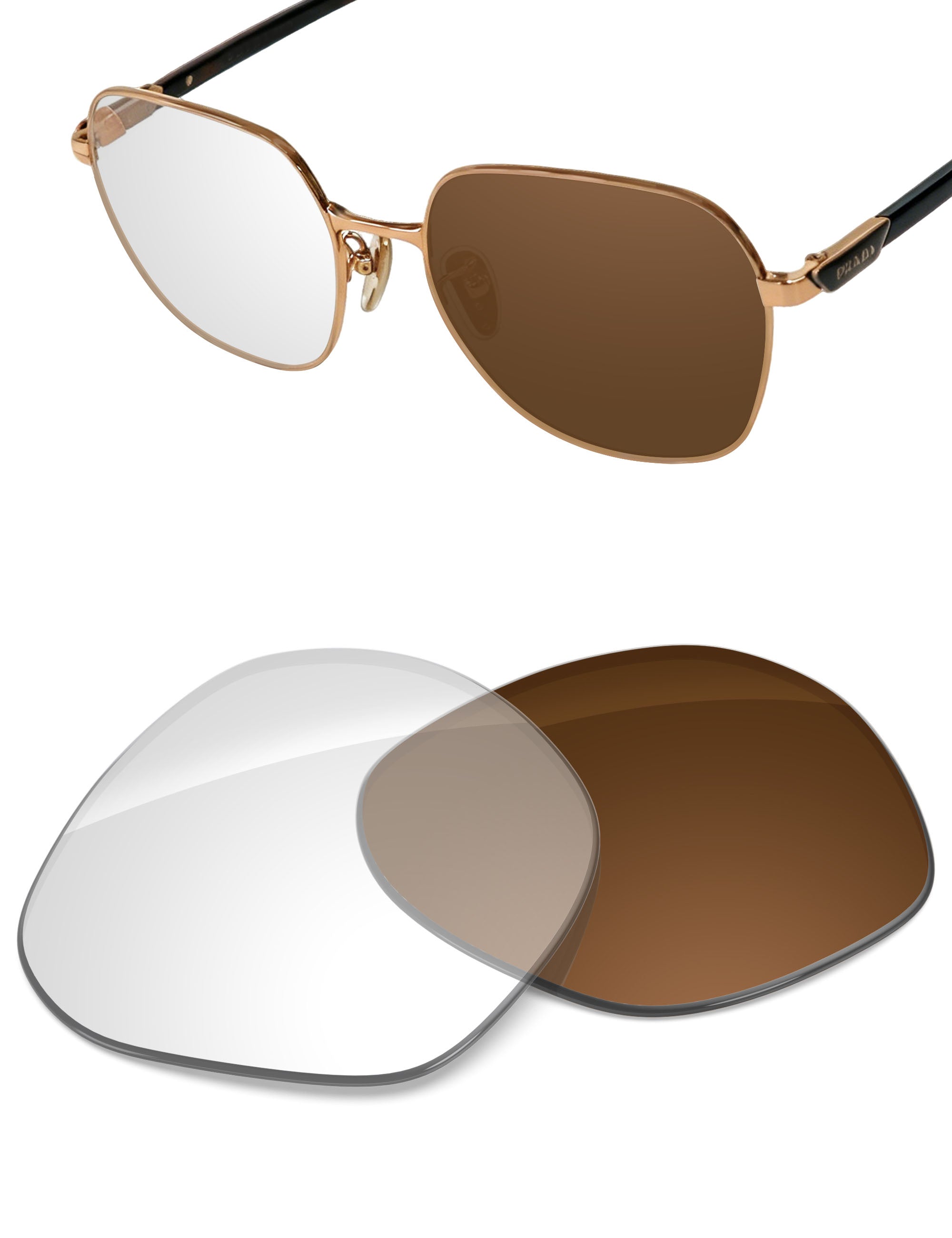 Adapt Brown Photochromic-Non-Polarized