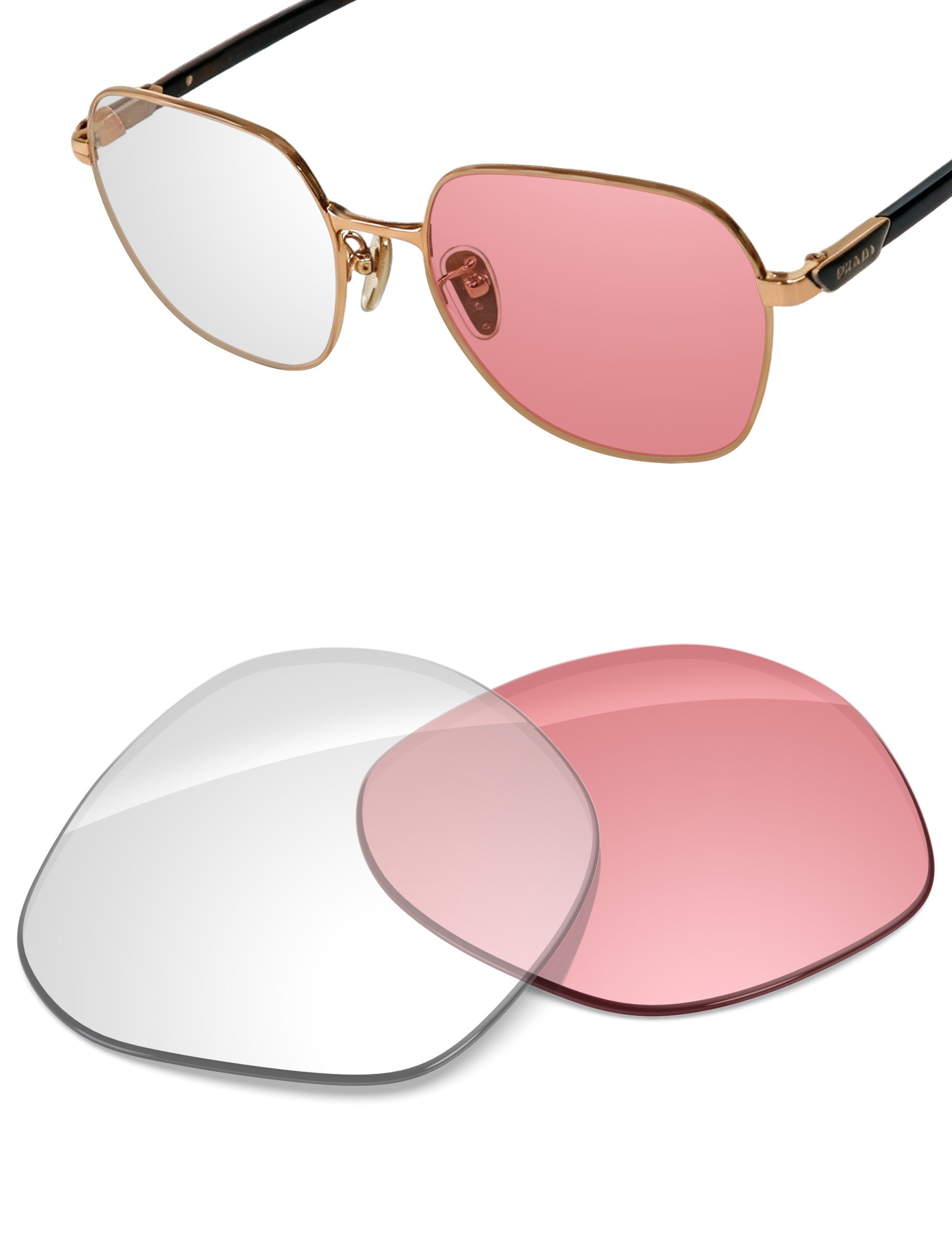 Adapt Pink Photochromic-Non-Polarized