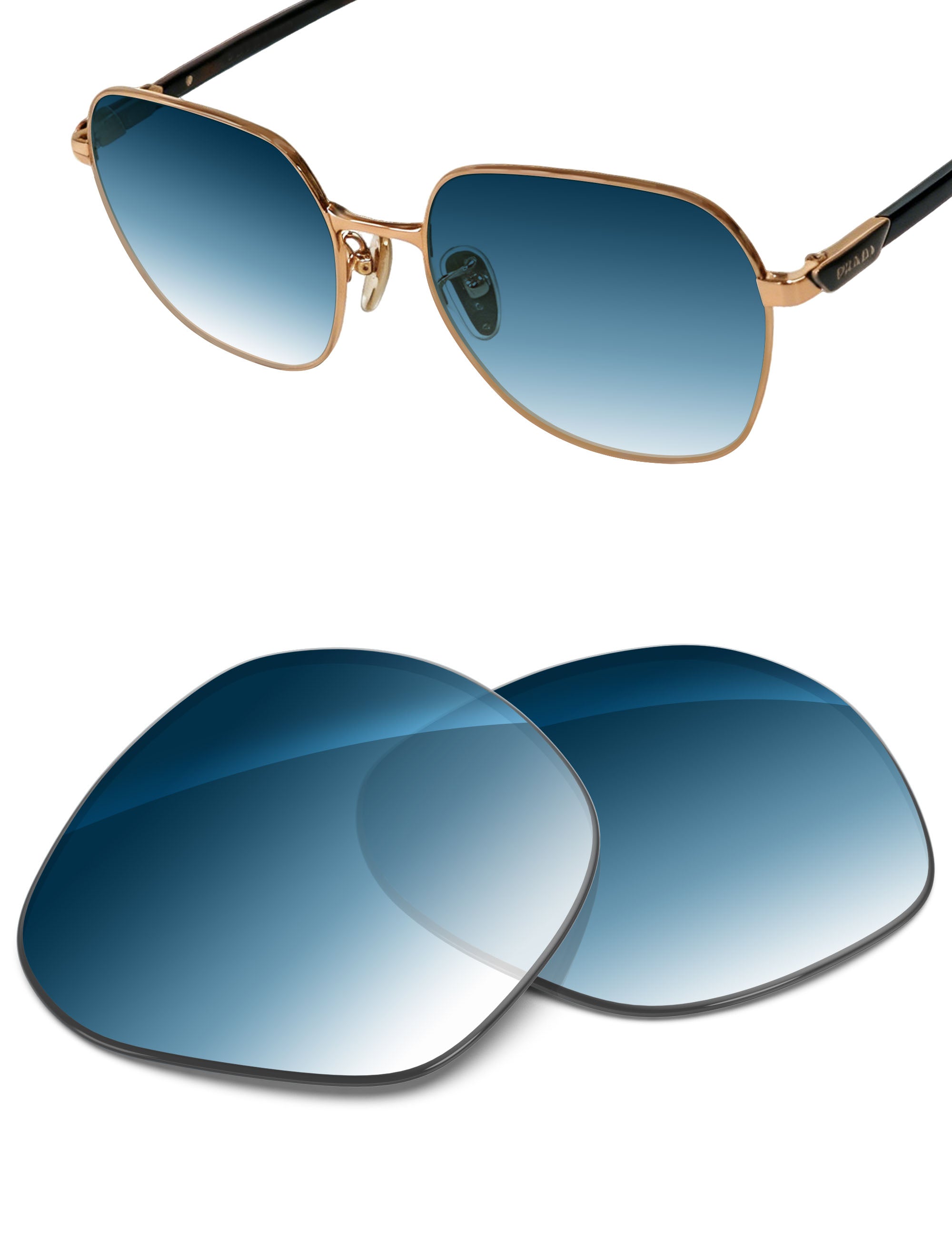 Blue Gradient-Non-Polarized