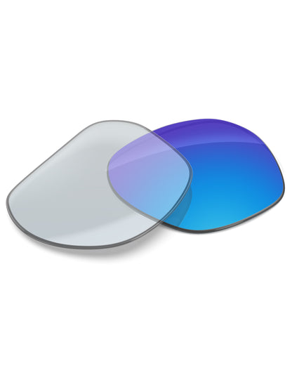 Sky Blue FlashMirror™ Photochromic-Non-Polarized