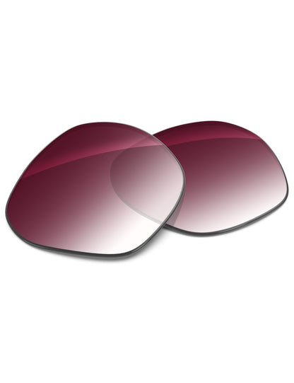 Wine Red Gradient-Non-Polarized