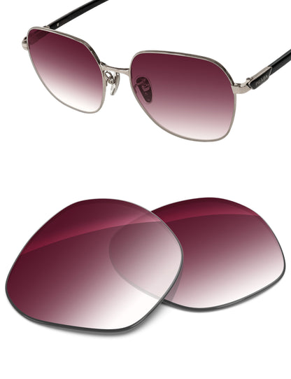 Wine Red Gradient-Non-Polarized