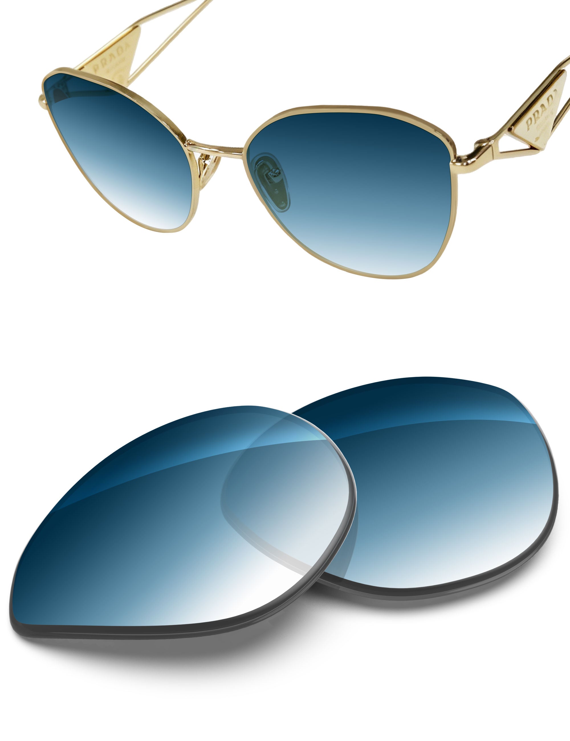 Blue Gradient-Non-Polarized