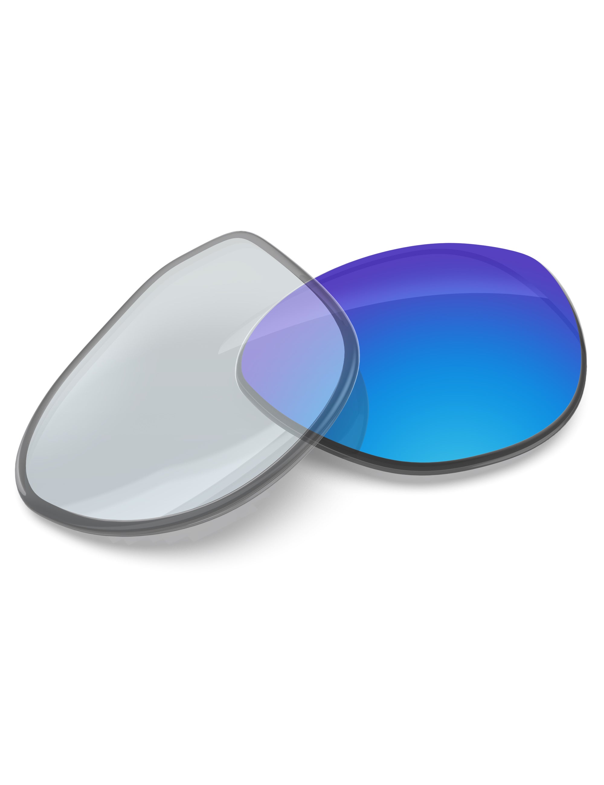 Sky Blue FlashMirror™ Photochromic-Non-Polarized