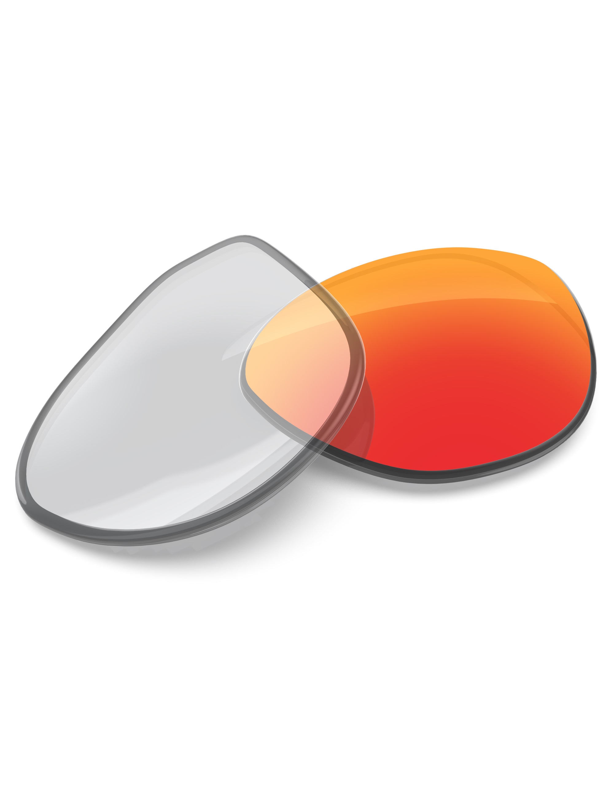 Fire Red FlashMirror™ Photochromic-Non-Polarized