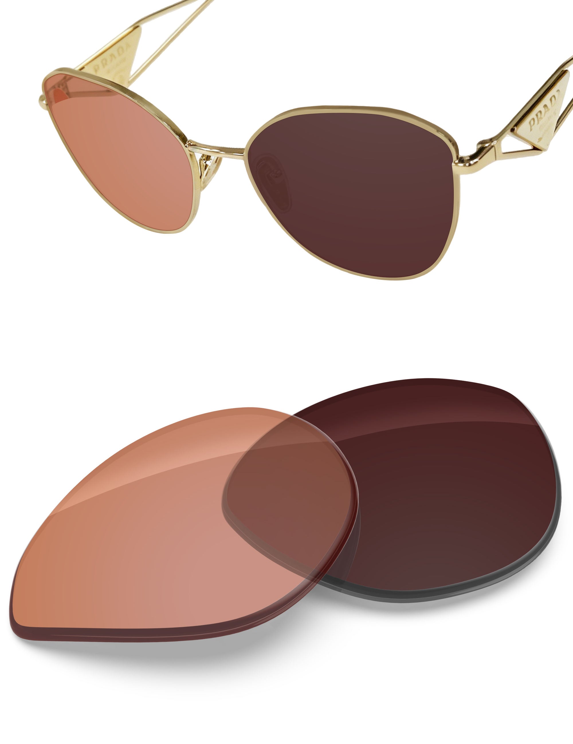 Orange Tint Photochromic-Non-Polarized