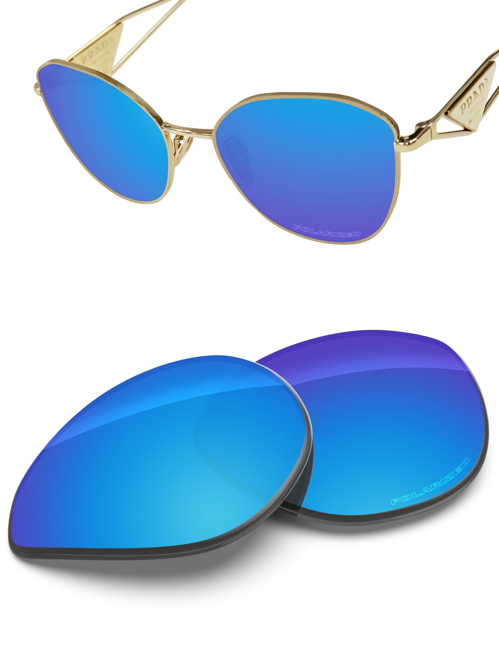 Sky Blue FlashMirror™-Polarized