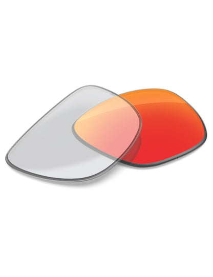 Fire Red FlashMirror™ Photochromic-Non-Polarized
