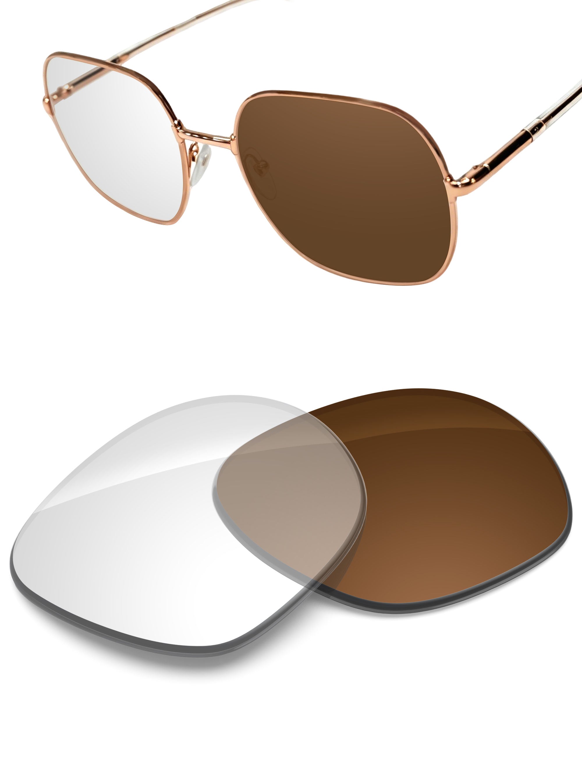 Adapt Brown Photochromic-Non-Polarized