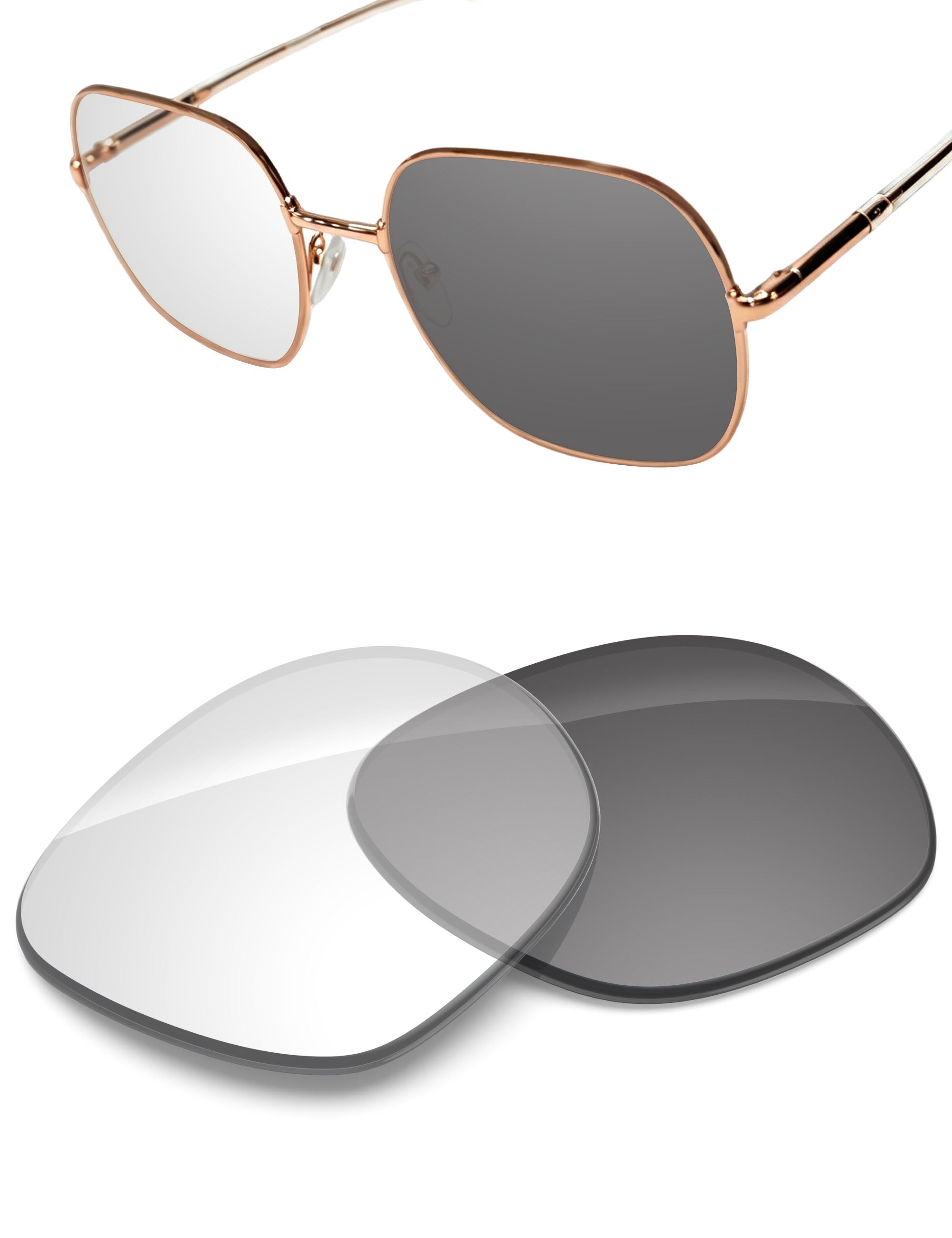 Adapt Gray Photochromic-Non-Polarized