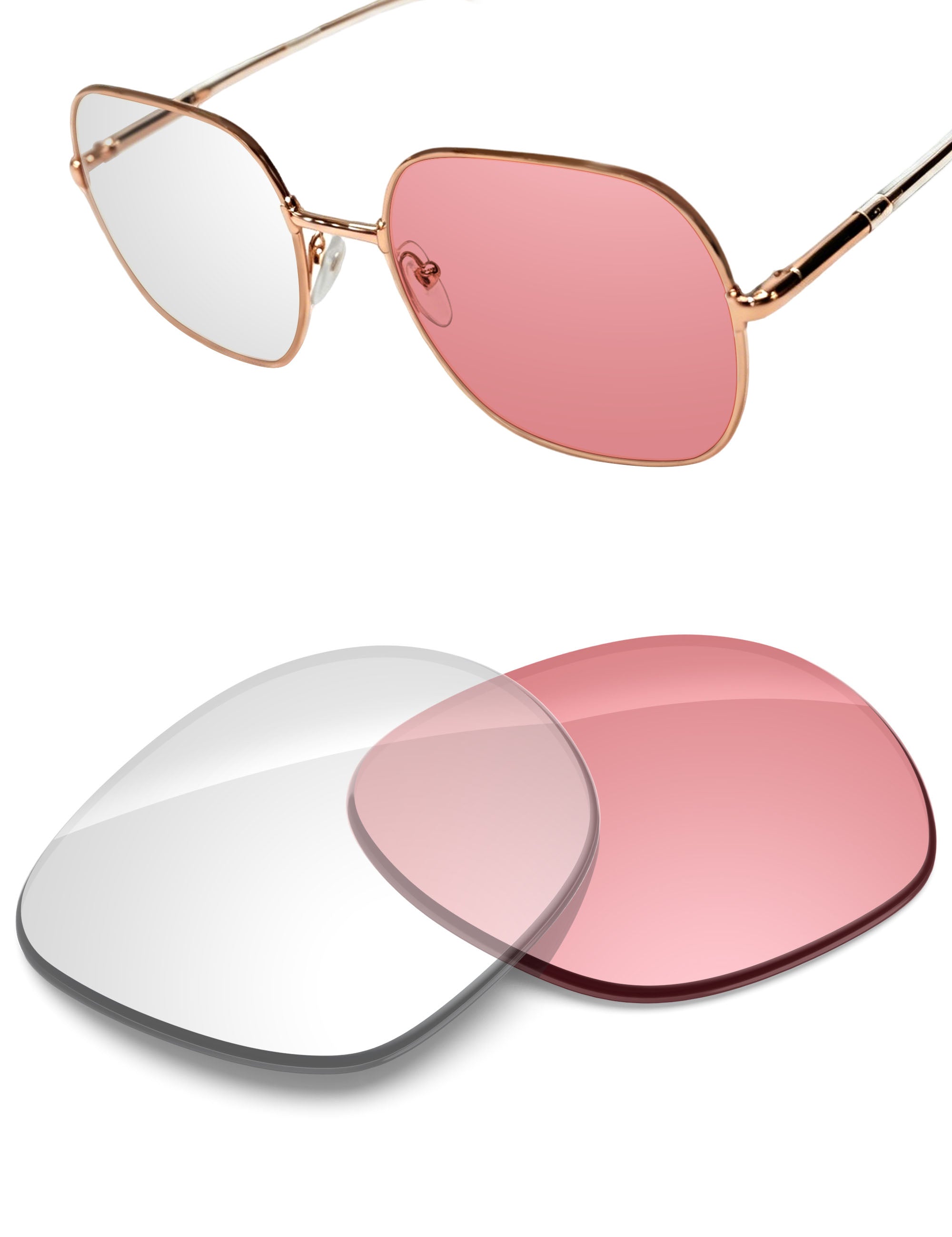 Adapt Pink Photochromic-Non-Polarized