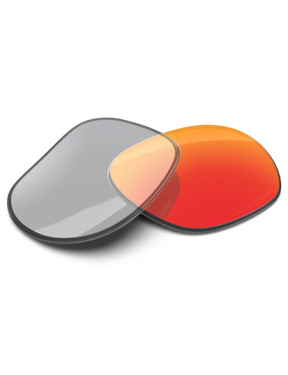 Fire Red FlashMirror™ Photochromic-Non-Polarized