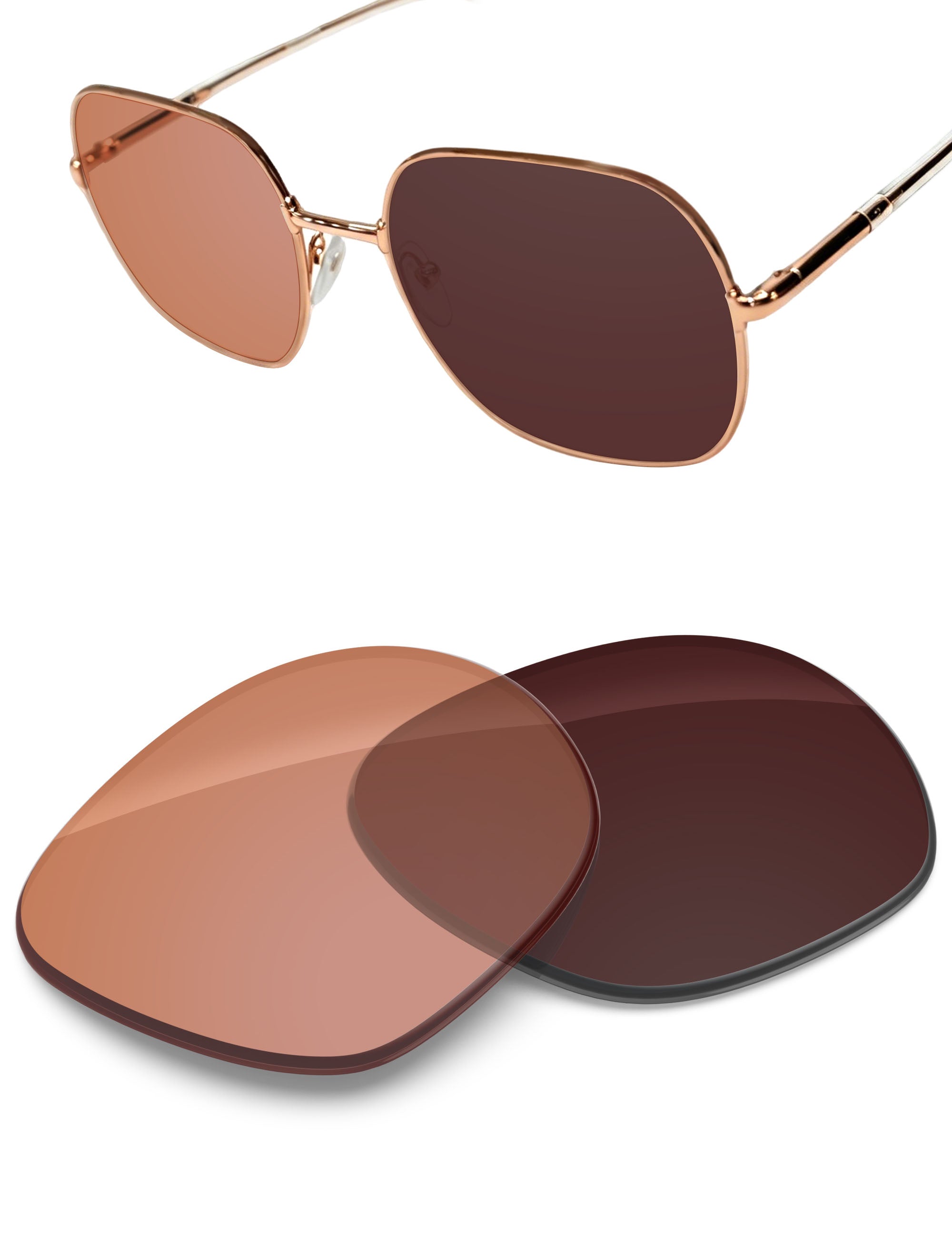 Orange Tint Photochromic-Non-Polarized