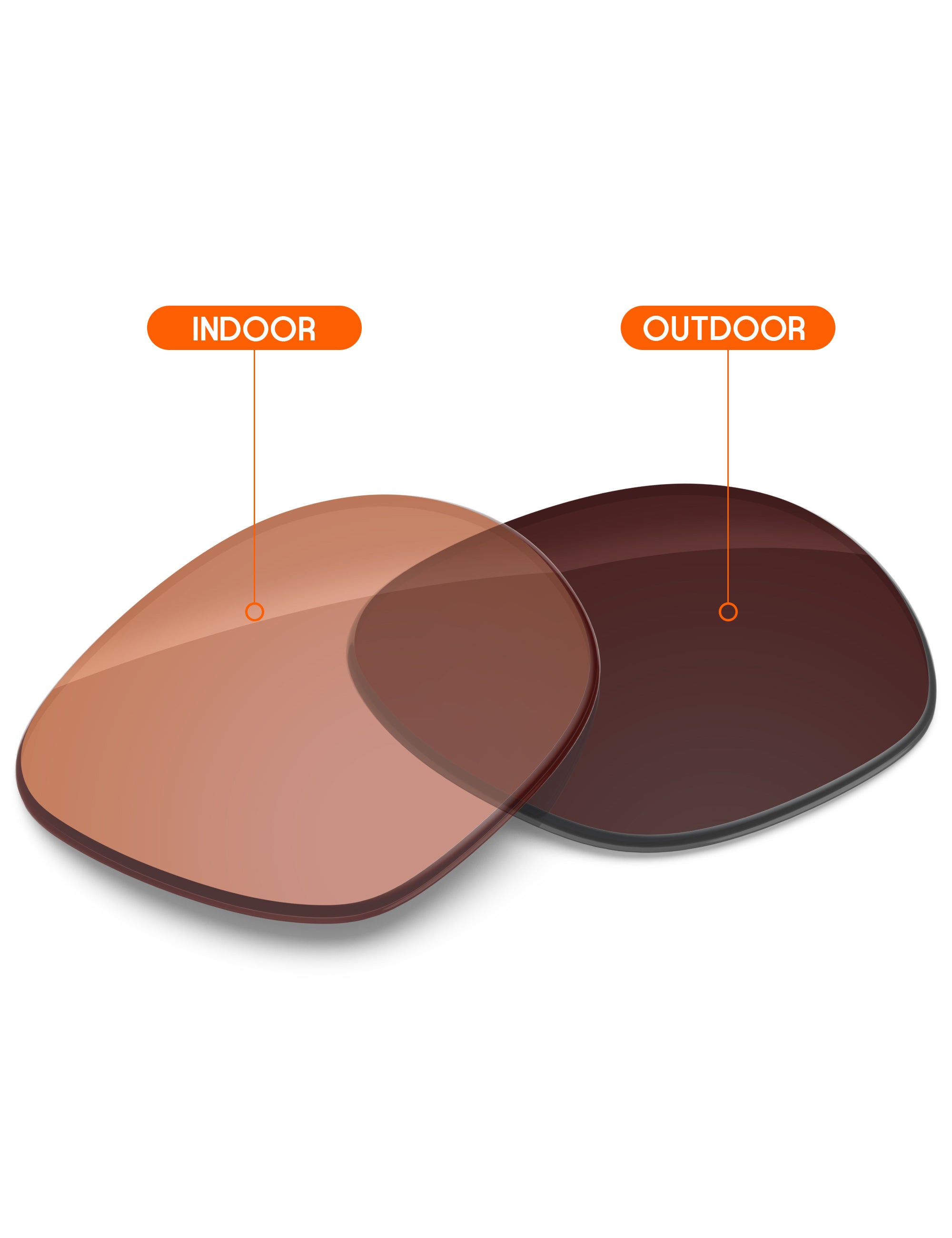 Orange Tint Photochromic-Non-Polarized