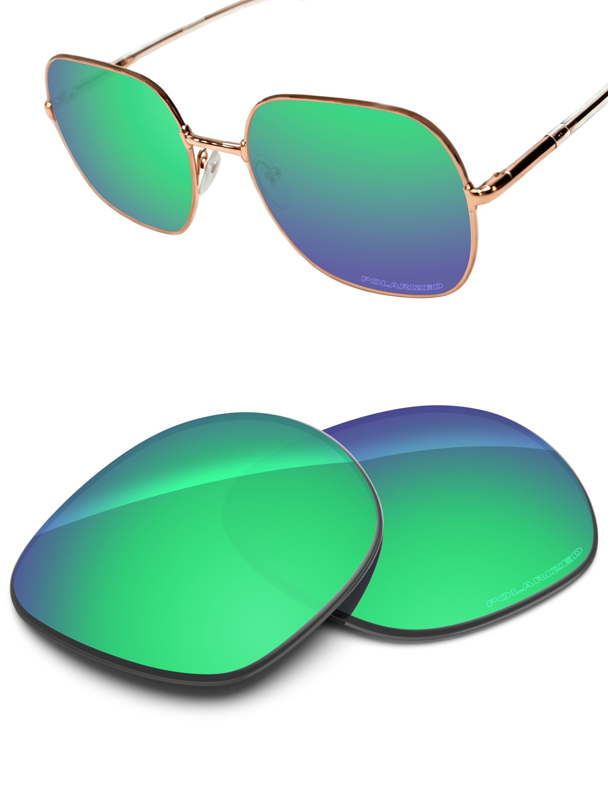 Emerald Green FlashMirror™-Polarized