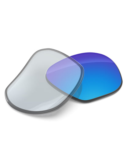 Sky Blue FlashMirror™ Photochromic-Non-Polarized