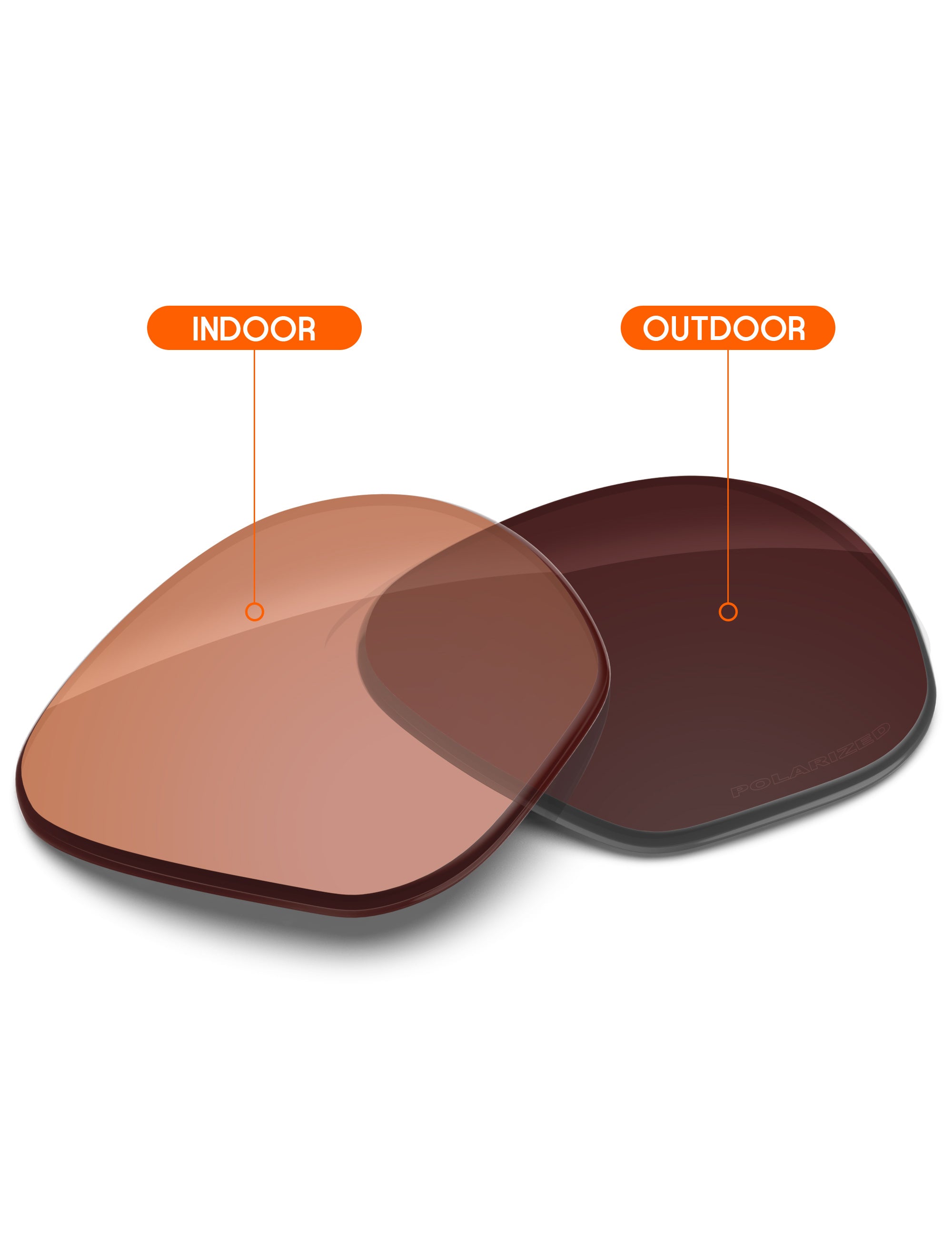 Orange Tint Photochromic-Non-Polarized