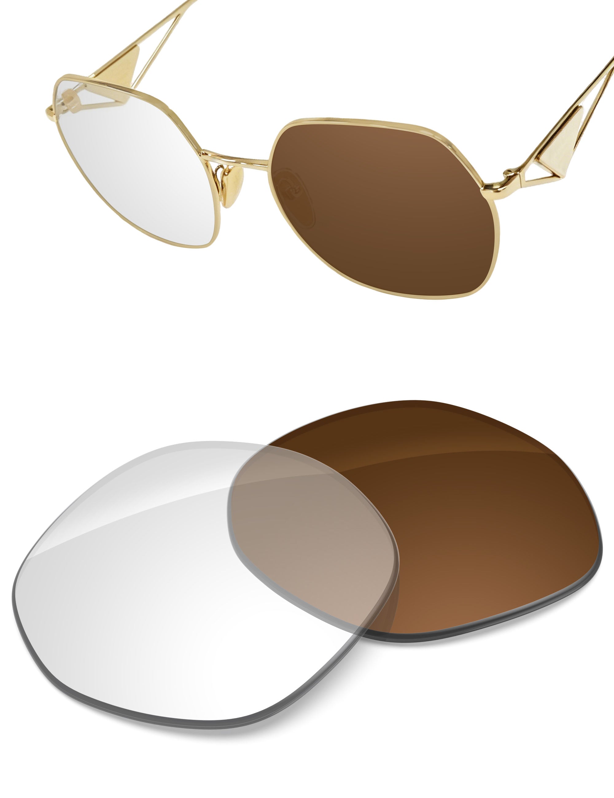Adapt Brown Photochromic-Non-Polarized