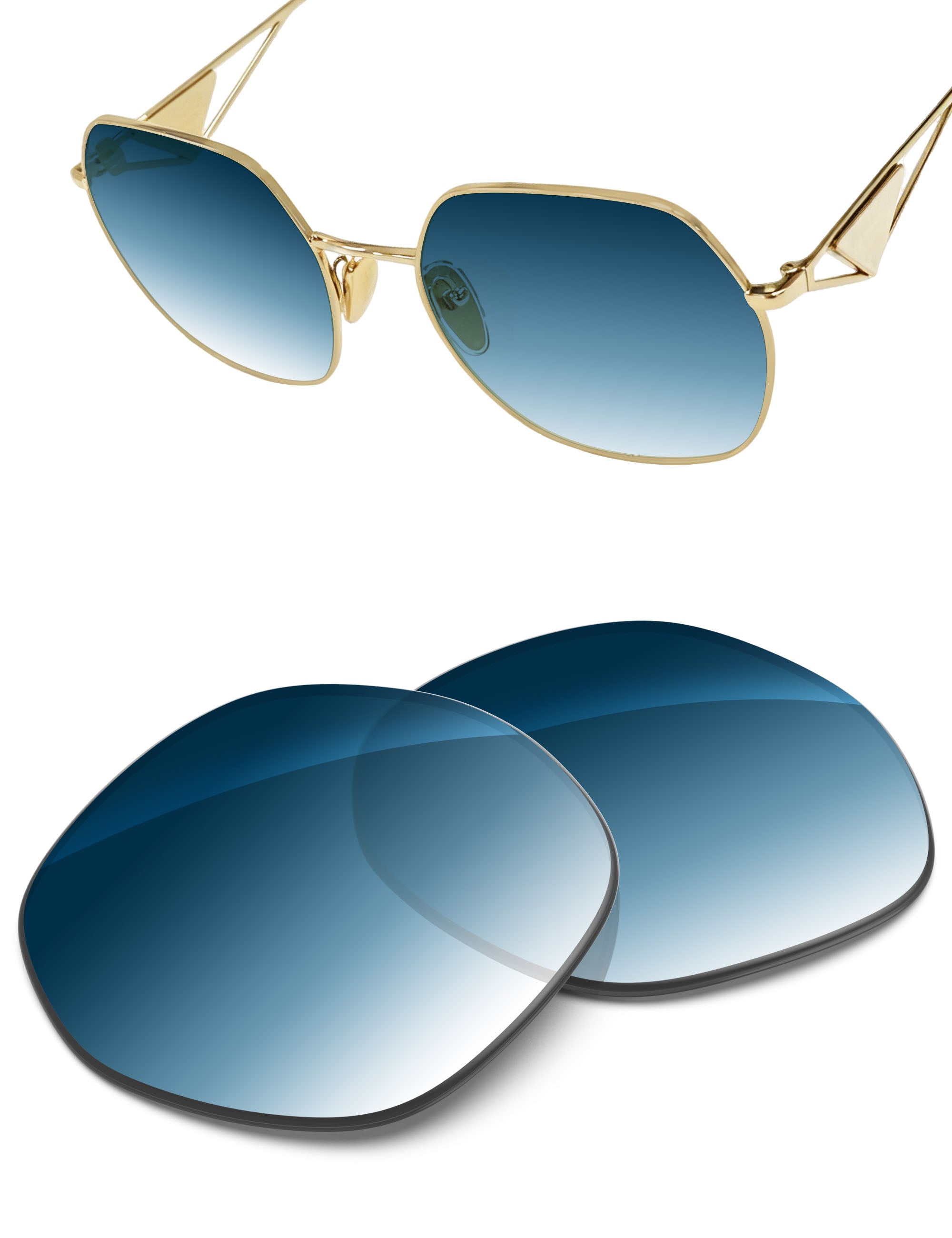 Blue Gradient-Non-Polarized