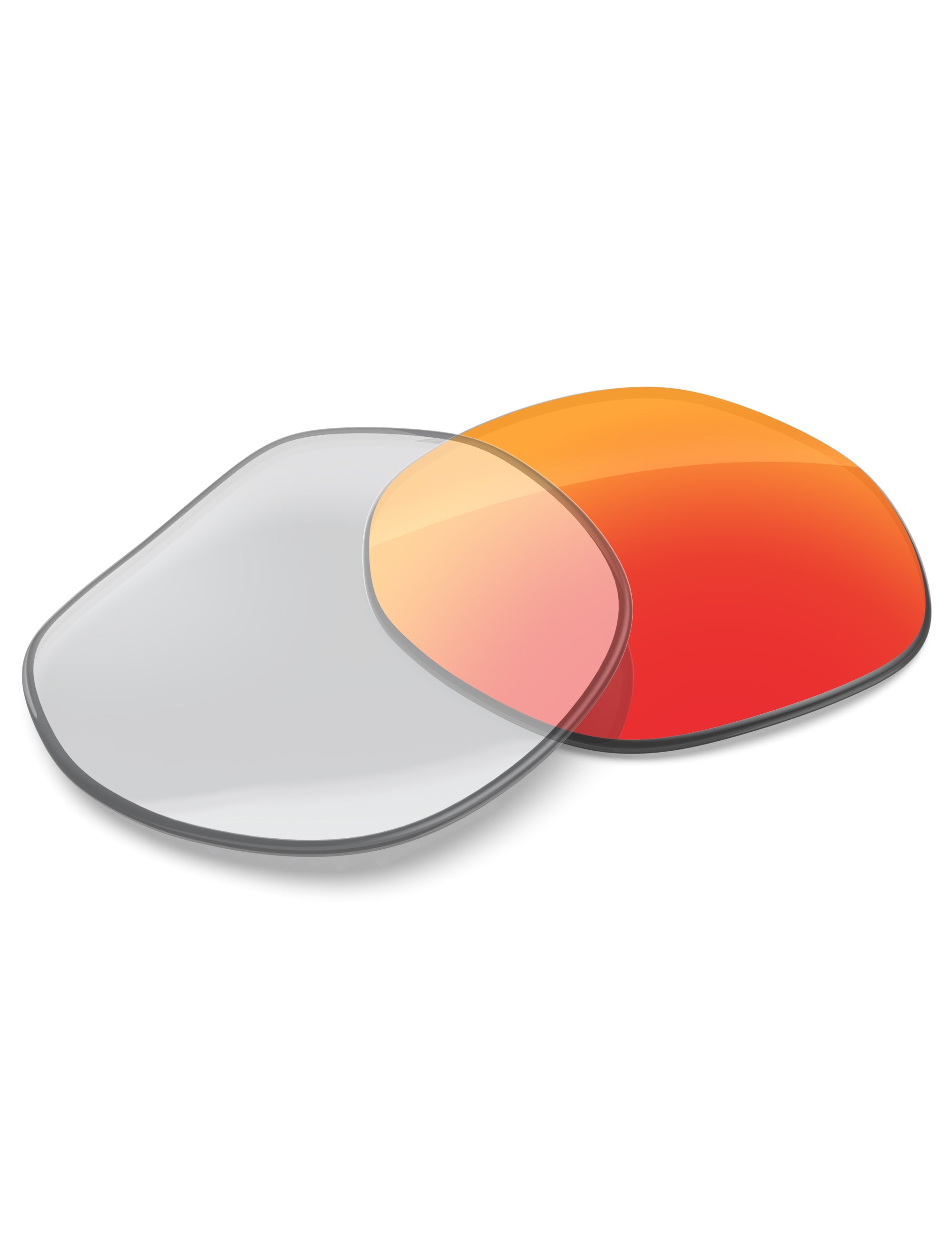 Fire Red FlashMirror™ Photochromic-Non-Polarized
