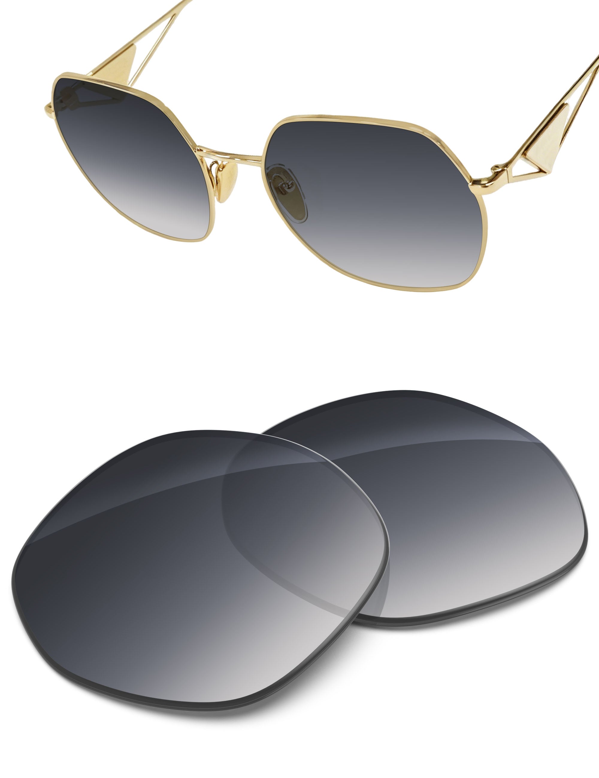 Gray Gradient-Non-Polarized