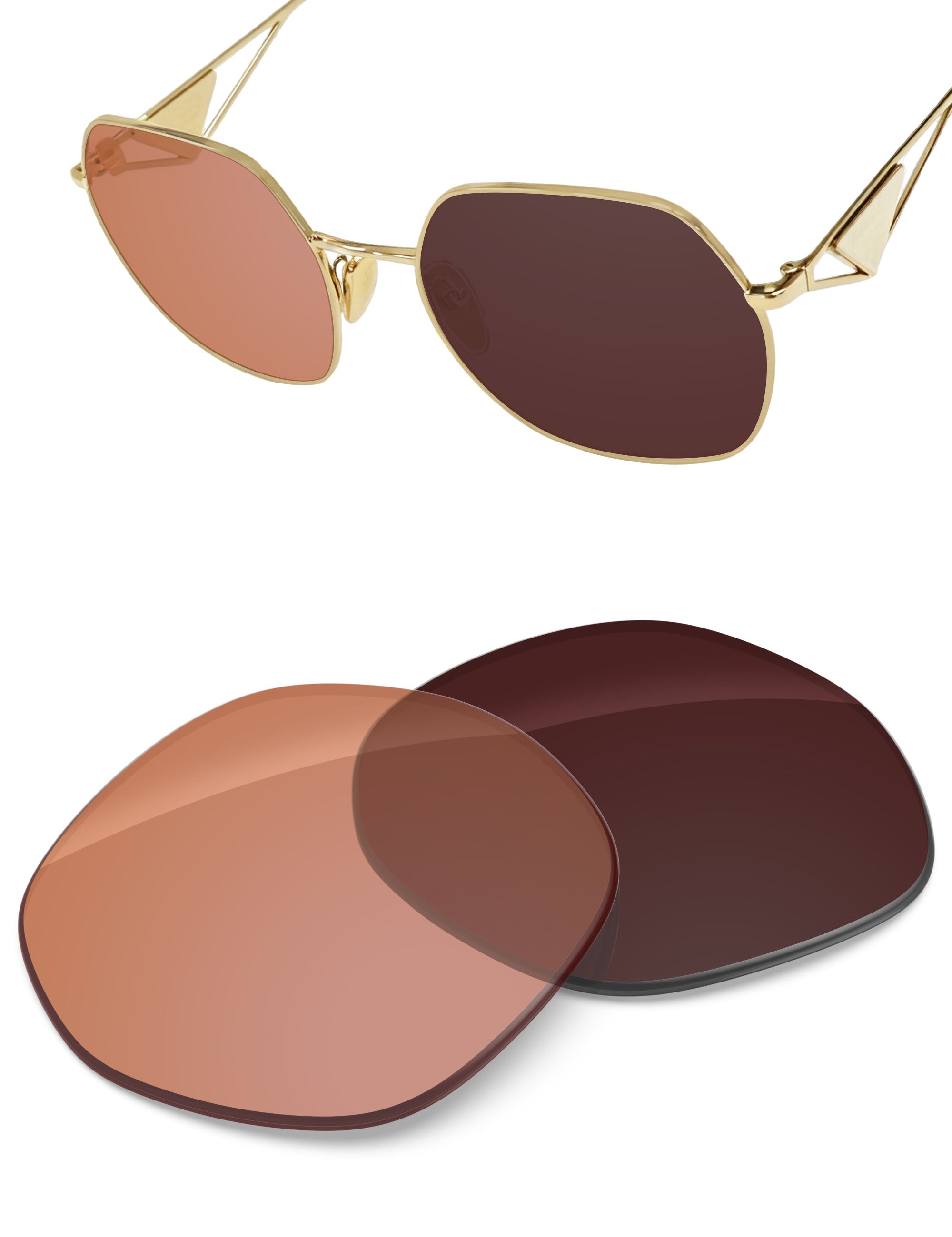 Orange Tint Photochromic-Non-Polarized