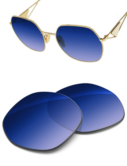 Aqua Blue Gradient-Non-Polarized