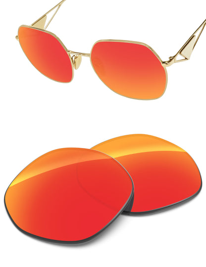 Fire Red FlashMirror™-Non-Polarized