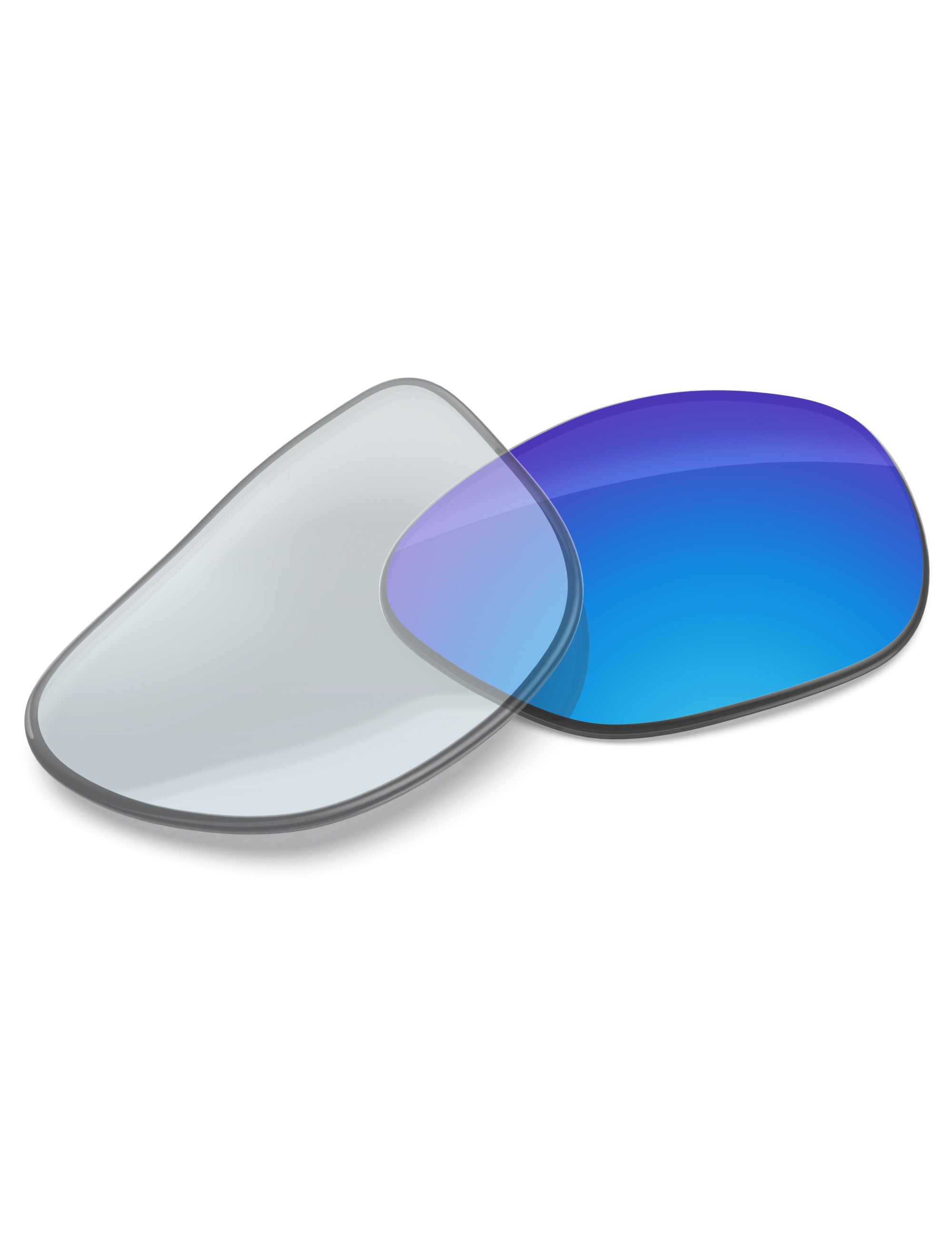 Sky Blue FlashMirror™ Photochromic-Non-Polarized