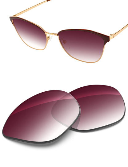 Wine Red Gradient-Non-Polarized