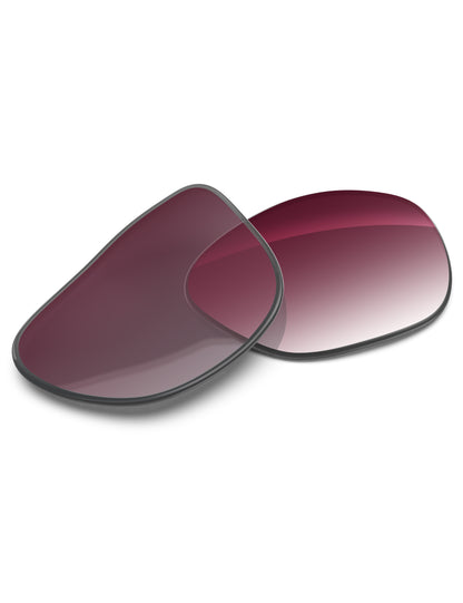 Wine Red Gradient-Non-Polarized