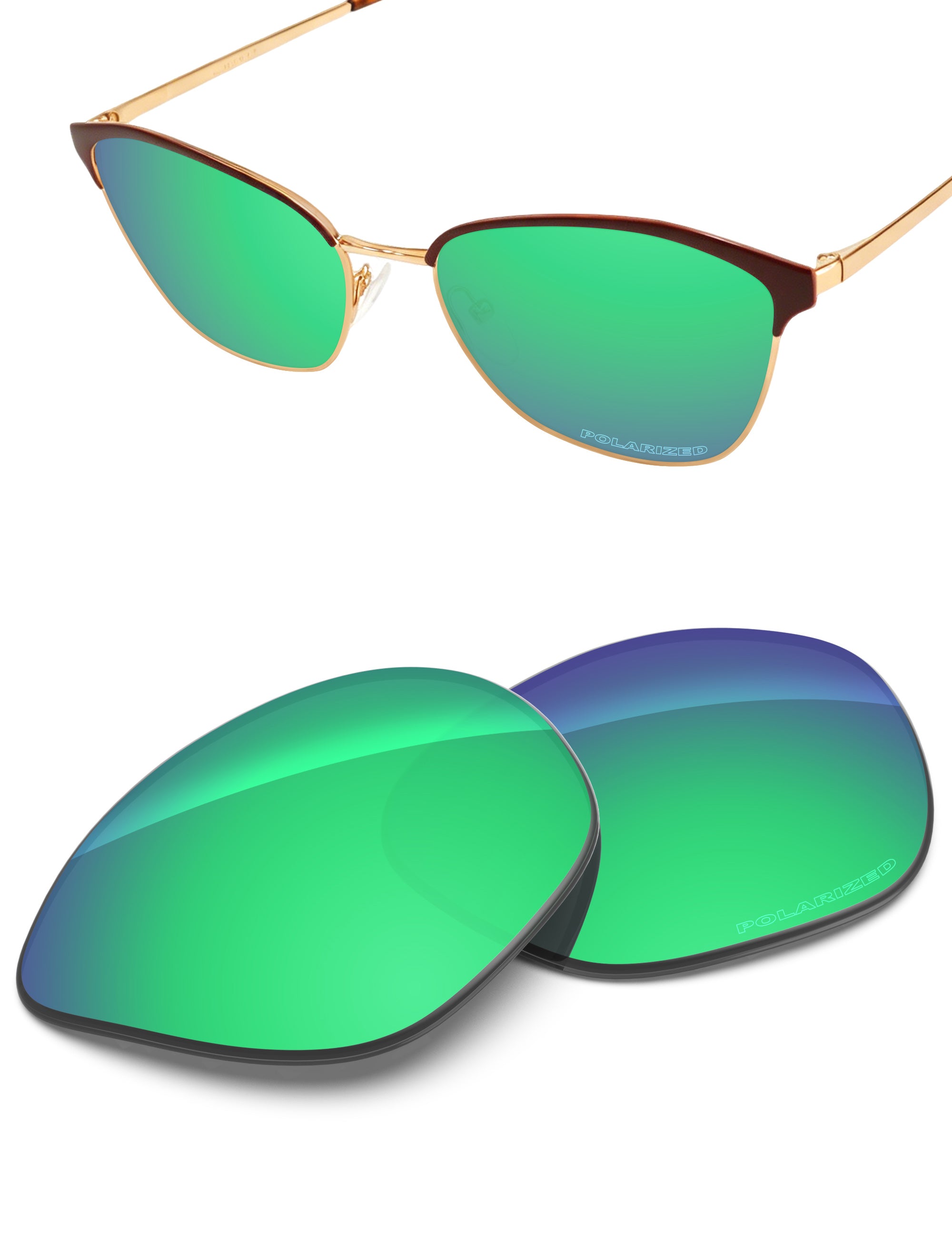 Emerald Green FlashMirror™-Polarized