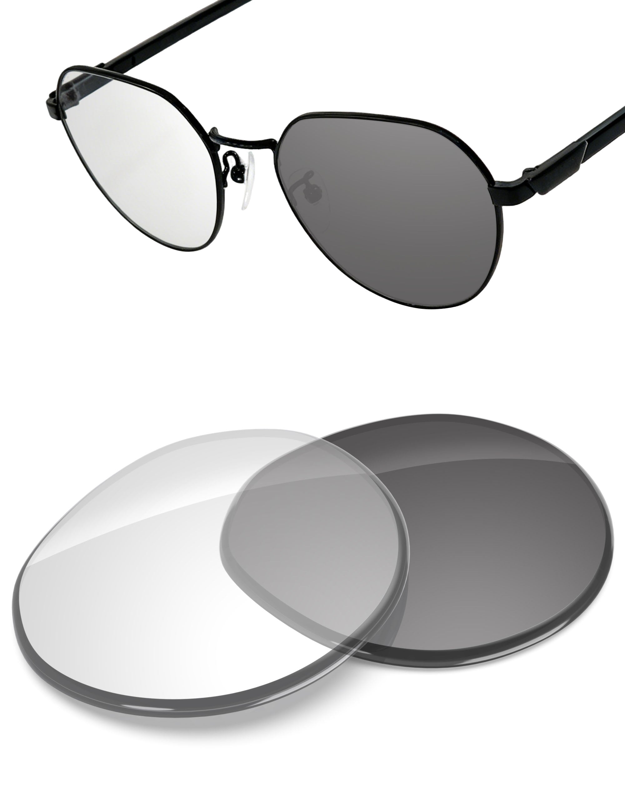 Adapt Gray Photochromic-Non-Polarized