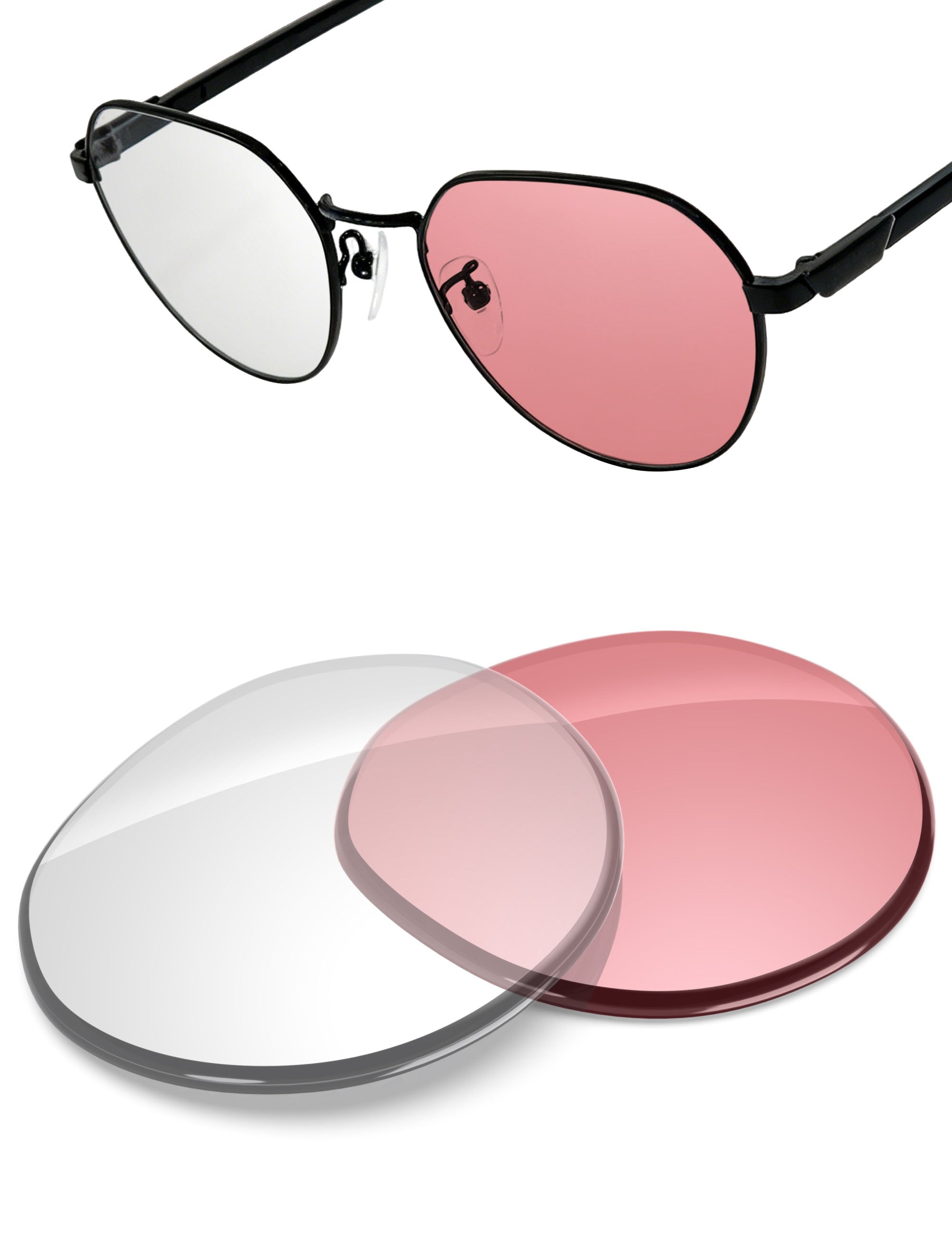 Adapt Pink Photochromic-Non-Polarized